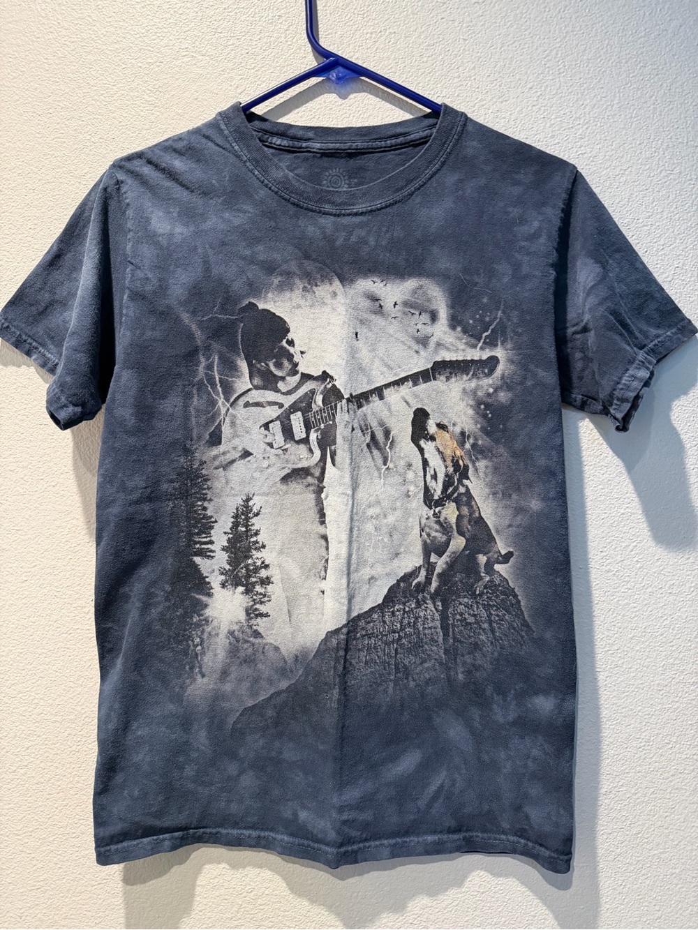 Deep Sea Diver Band Tee with Guitar and Howling Beagle